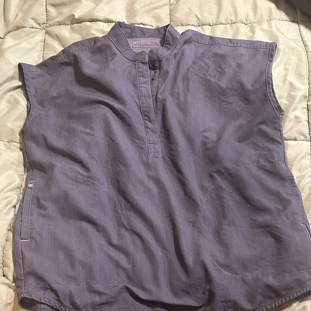 Women's lavender grey figs Rafaela top